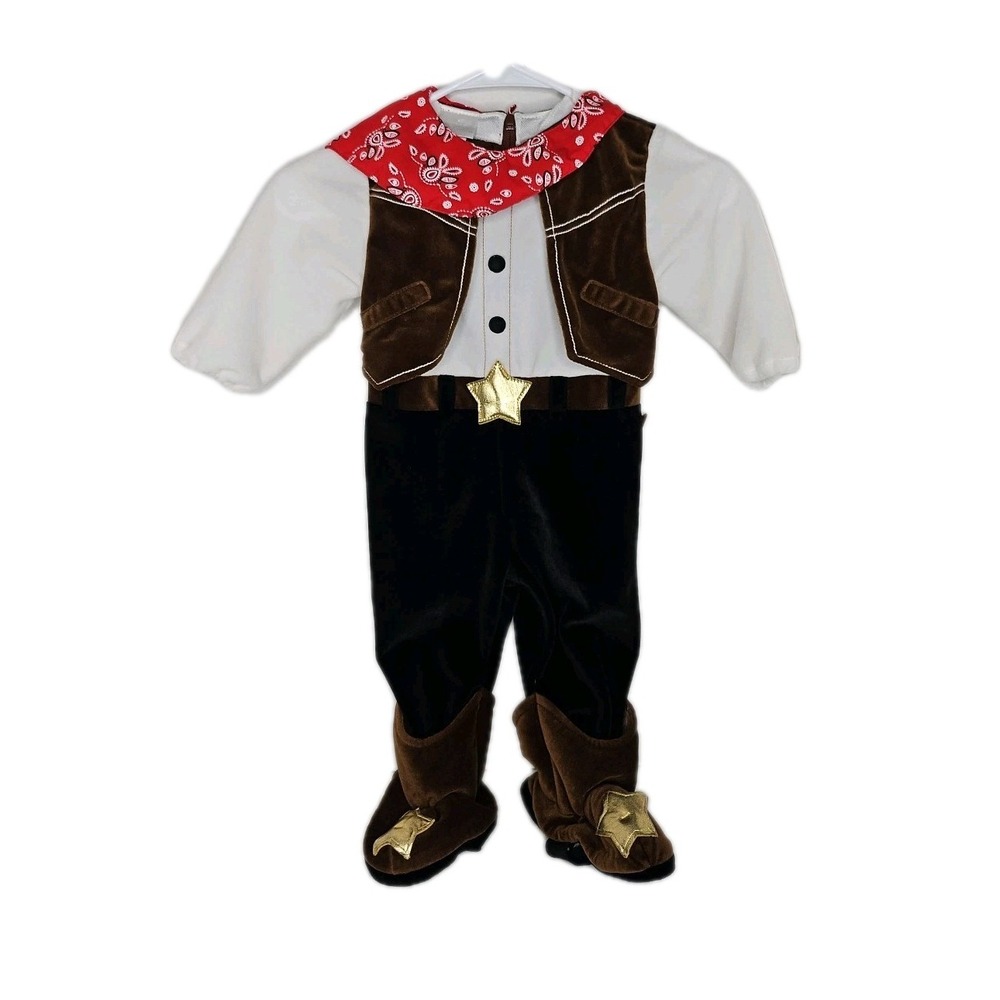Miniwear Infant Size 18 Mths Cowboy Sheriff Western‎ Halloween Costume